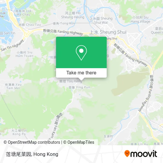 莲塘尾菜园地圖