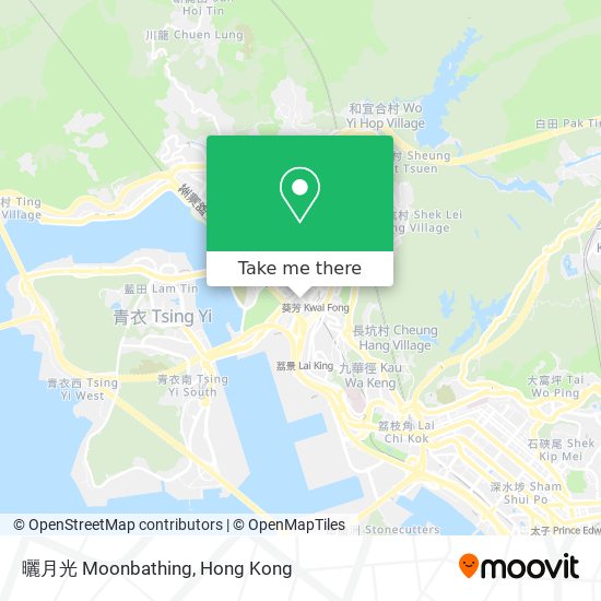 曬月光 Moonbathing map