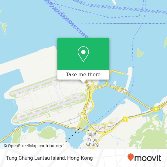 Tung Chung Lantau Island map