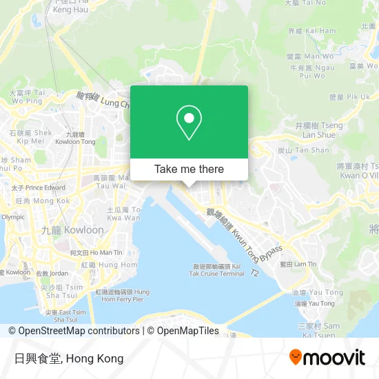 日興食堂地圖
