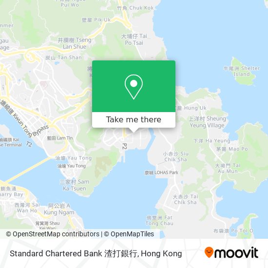 Standard Chartered Bank 渣打銀行 map