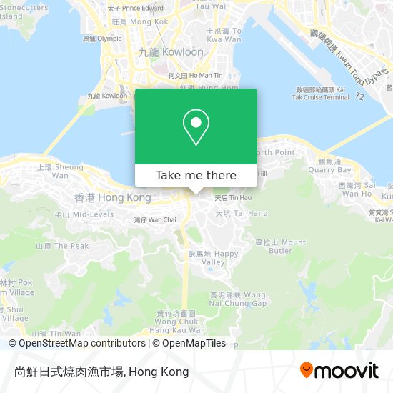 尚鮮日式燒肉漁市場 map