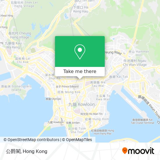 公爵閣地圖