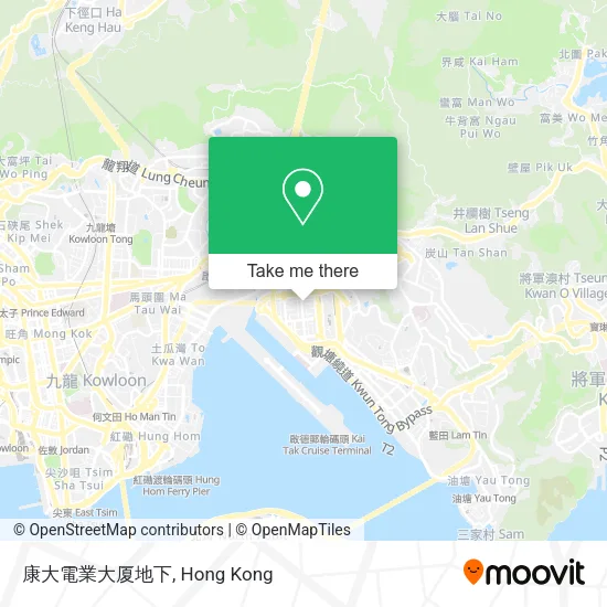 康大電業大厦地下地圖