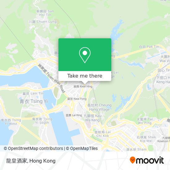 龍皇酒家 map