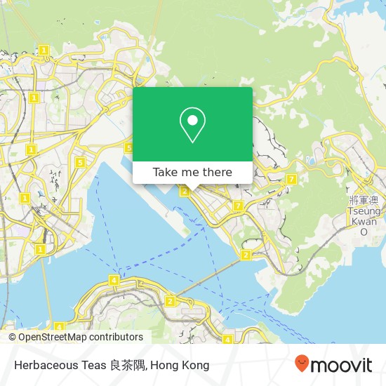 Herbaceous Teas 良茶隅 map