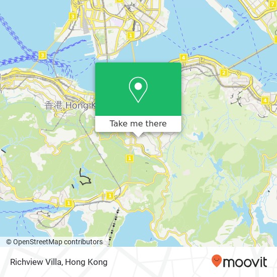Richview Villa map