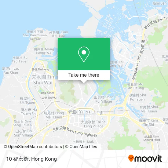 10 福宏街地圖