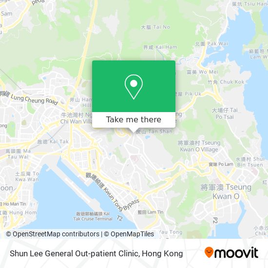 Shun Lee General Out-patient Clinic map