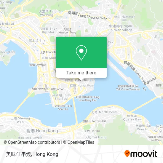 美味佳串燒地圖