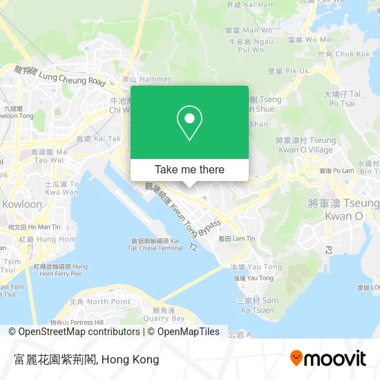 富麗花園紫荊閣地圖
