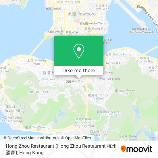 Hong Zhou Restaurant map