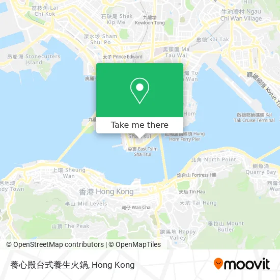 養心殿台式養生火鍋地圖