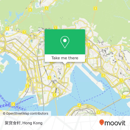 聚寶食軒 map