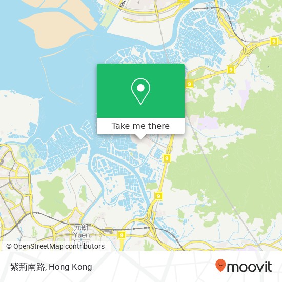 紫荊南路地圖