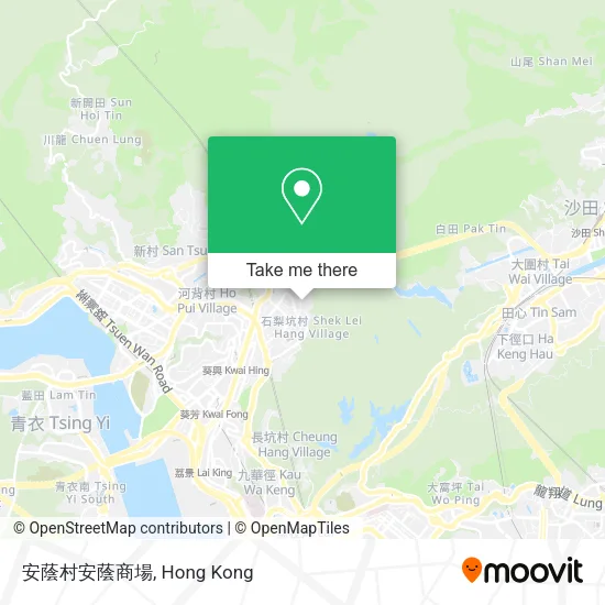 安蔭村安蔭商場 map