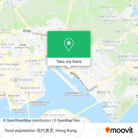 food expression 現代煮意 map