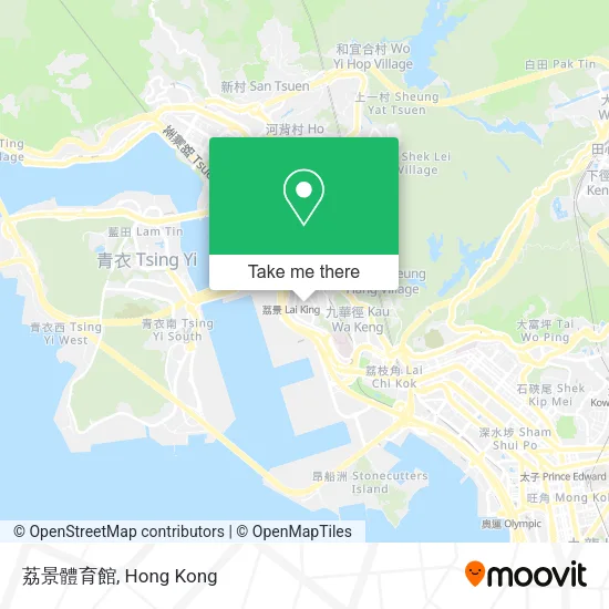 荔景體育館 map