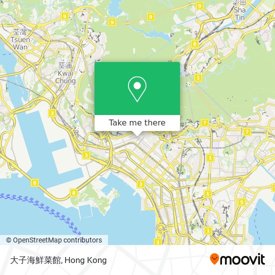 大子海鮮菜館 map