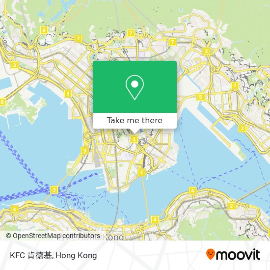 KFC 肯德基 map