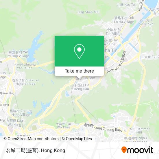 名城二期(盛薈)地圖