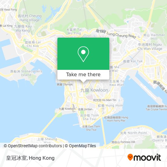 皇冠冰室 map