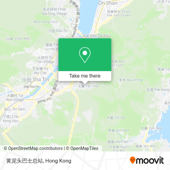 黄泥头巴士总站 map