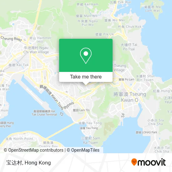 宝达村地圖