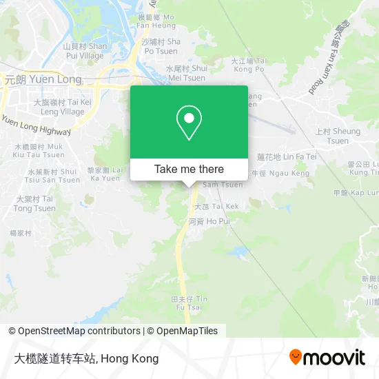 大榄隧道转车站地圖