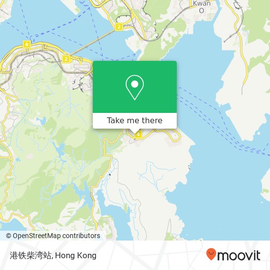 港铁柴湾站地圖