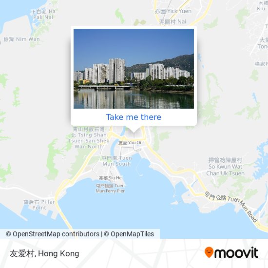 友爱村 map