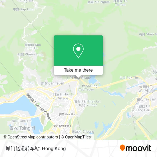 城门隧道转车站 map