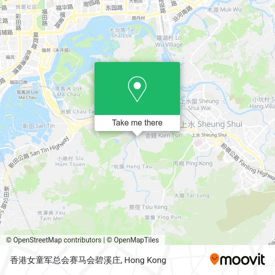 香港女童军总会赛马会碧溪庄地圖