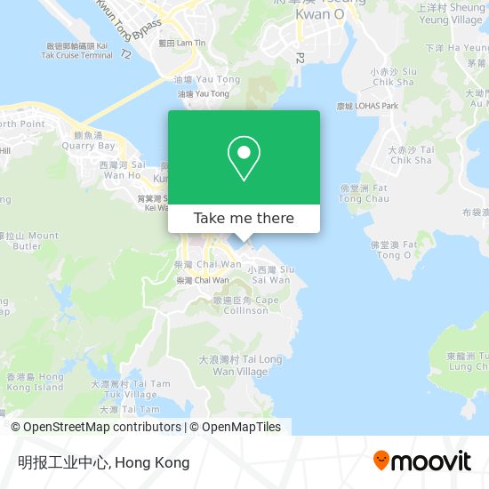 明报工业中心 map