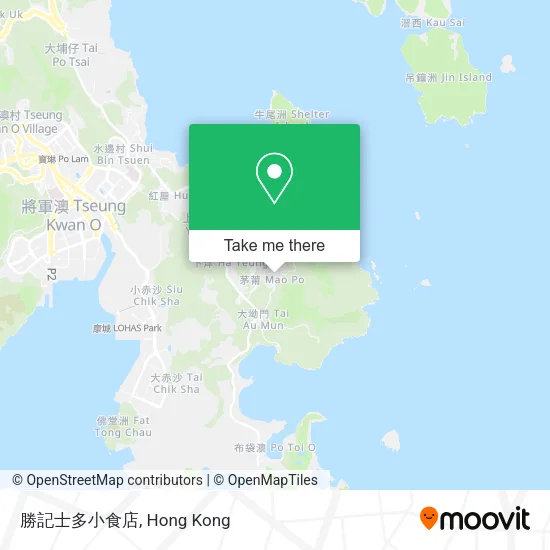 勝記士多小食店地圖
