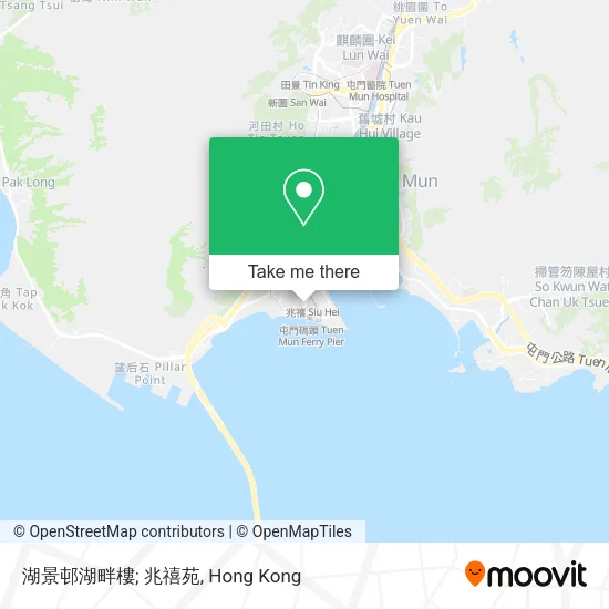 湖景邨湖畔樓; 兆禧苑地圖