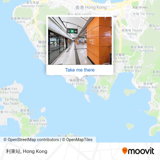 利東站 map