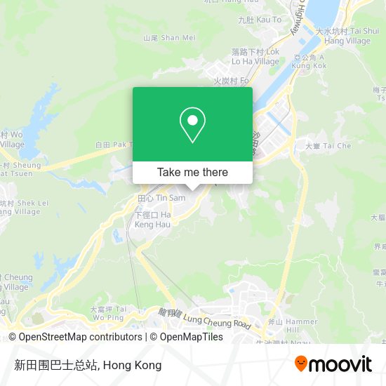 新田围巴士总站 map