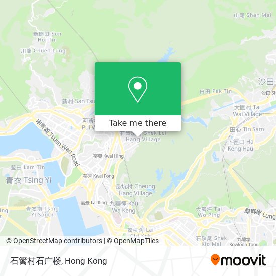 石篱村石广楼地圖