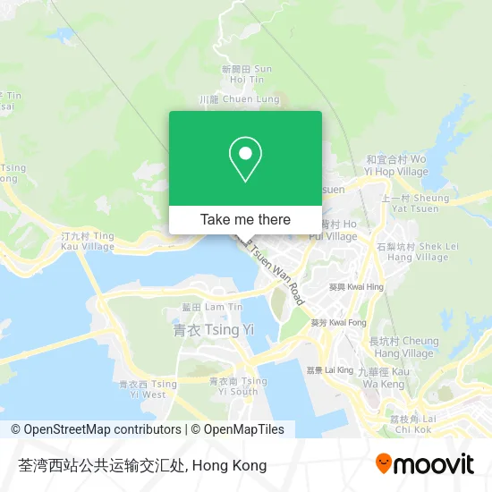 荃湾西站公共运输交汇处 map