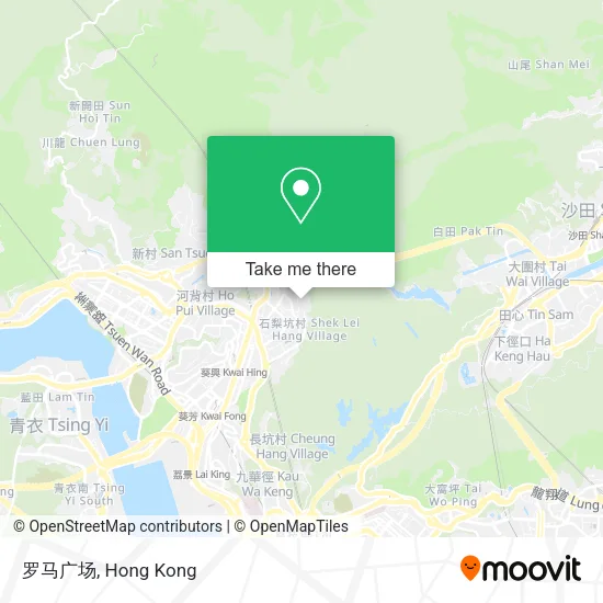 罗马广场地圖