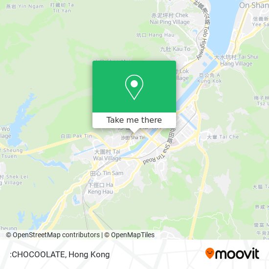 :CHOCOOLATE map