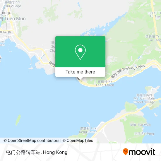 屯门公路转车站地圖