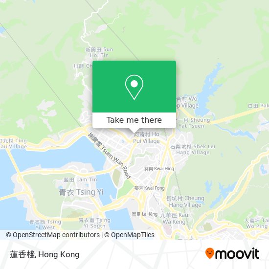 蓮香棧 map