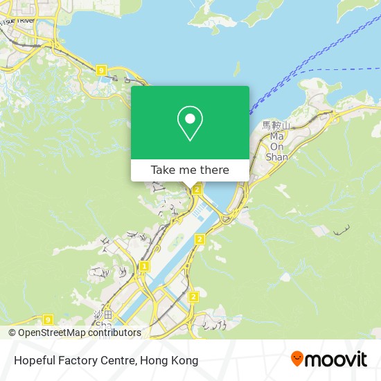 Hopeful Factory Centre map