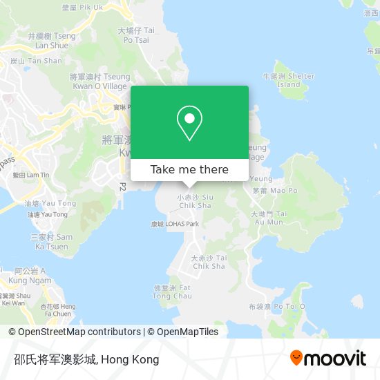 邵氏将军澳影城 map