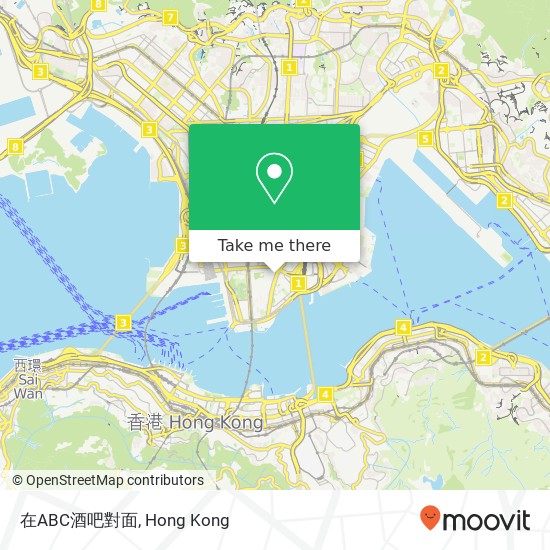 在ABC酒吧對面地圖