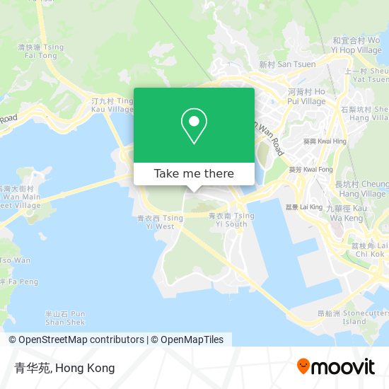 青华苑 map