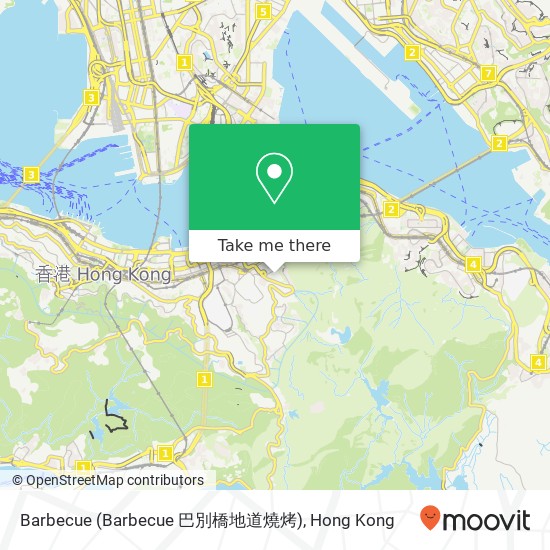 Barbecue (Barbecue 巴別橋地道燒烤) map