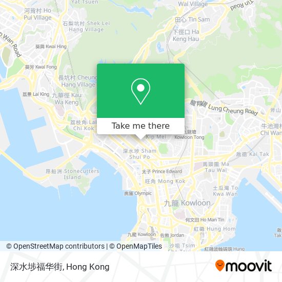 深水埗福华街 map